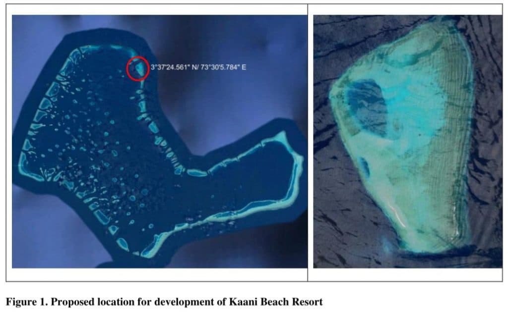 ވ. މިޔަރު ކަނޑު ސަރަހައްދުގައި ރިސޯޓެއް ހަދަން އުޅޭތީ އެ އަތޮޅު ކައުންސިލުން ކަންބޮޑުވުން ފާޅުކޮށްފި