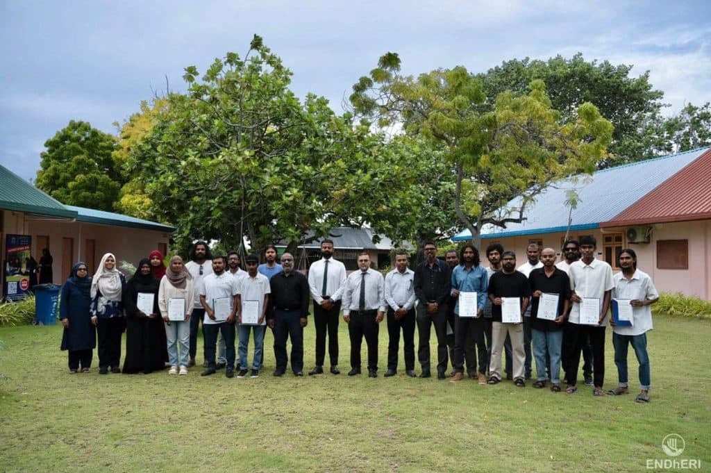 17 ފަރާތަކުން ބޭސިކް ރޭންޖަރސް ކޯސް ތަމްރީން ޕްރޮގްރާމް ފުރިހަމަކޮށްފި