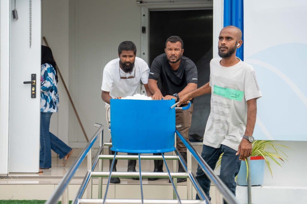 މަސްވެރިންނަށް އައިސް ލިބުމުގެ ދަތިކަން ހައްލުކުރުމަށް 11 އައިސް ޕްލާންޓެއްގެ މަސައްކަތް ވަރަށް އަވަހަށް ފަށަނީ