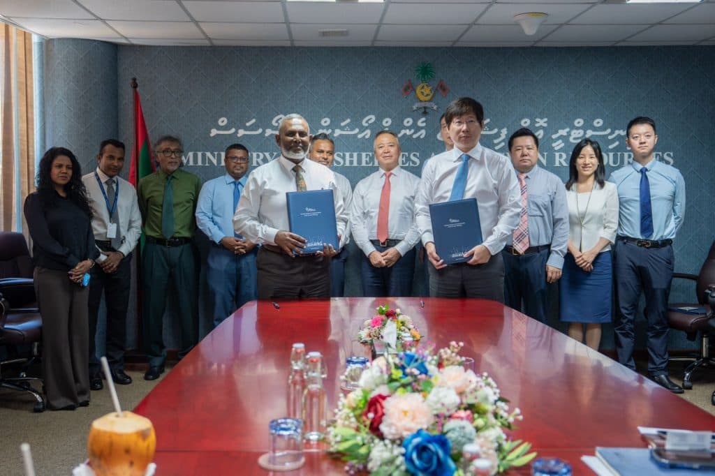 ކަންނެލި ޕްރޮސެސްކޮށް އެކްސްޕޯޓްކުރާ ފެކްޓަރީއެއް އައްޑޫގައި ގާއިމުކުރަނީ