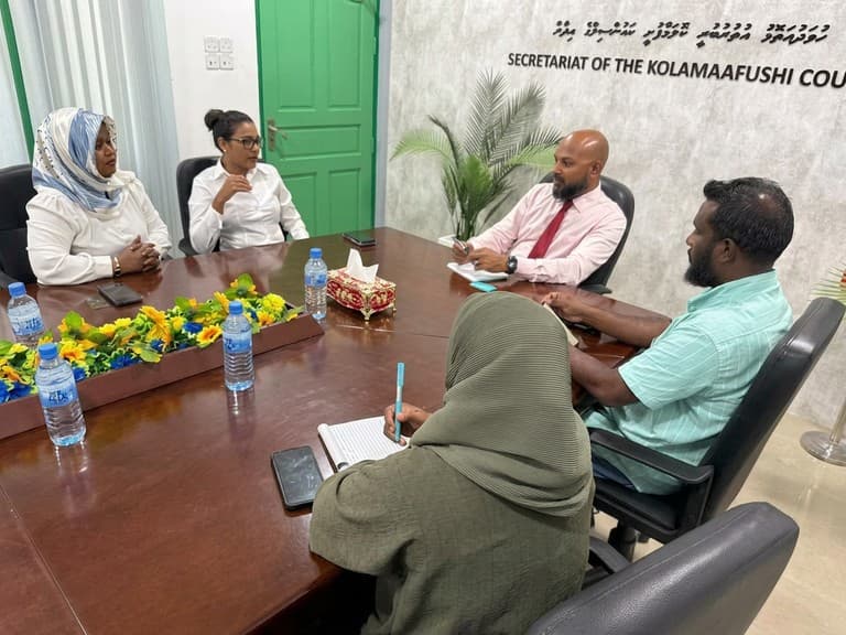 މަސްވެރިކަމުގެ ކޮންޓެންޓް އުފެއްދުމުގައި އެއްބާރުލުން ހޯދުމަށް ކެޔޮޅާ ޓީމުން ކޮލަމާފުށީ ކައުންސިލާ ބައްދަލުކޮށްފި