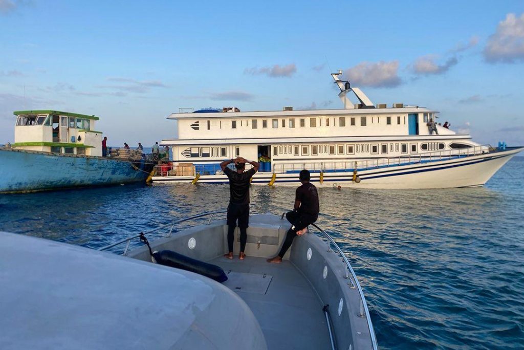 ފަރަކަށް އުރުނު ”މެގަ ހޯރަ“ ބޯޓް ފުންކޮށްފި