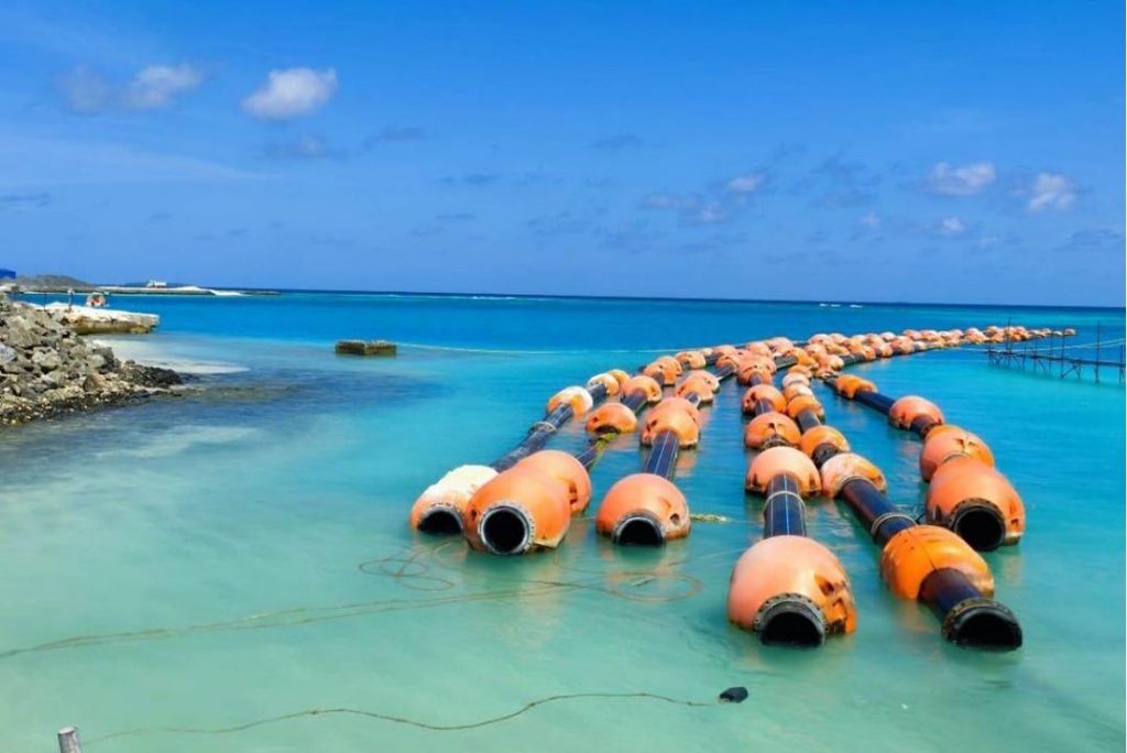 އަރިއަތޮޅާ ދިމާލަށް ޑްރެޖަރ ހޮޅިތަކެއް އޮޔާދާތީ ސަމާލުވުމަށް އެމްއެންޑީއެފްއިން އިލްތިމާސްކޮށްފި