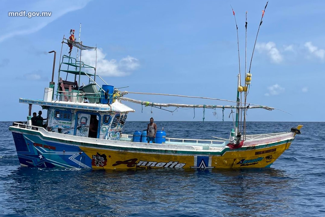 ސްރީލަންކާގެ މަސްވެރި ބޯޓެއް ޖޫރިމަނާކޮށް ދައުލަތަށް ނަގައިފި