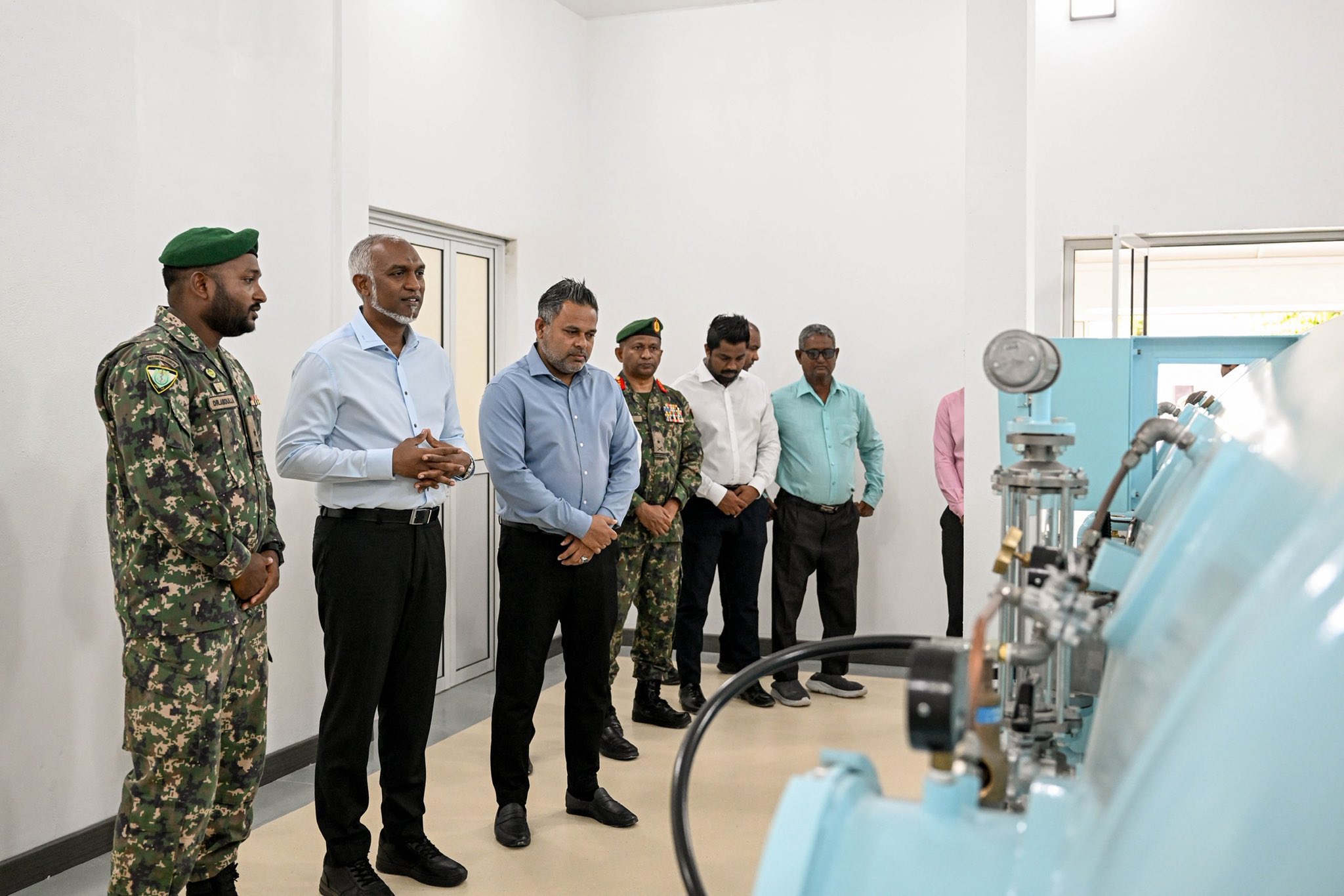 މާލެއިން ބޭރުގައި ގާއިމުކުރި ފުރަތަމަ ހައިޕަރބެރެކް މެޑިކަލް ޚިދުމަތްދޭ ސެންޓަރު ހުޅުވައިފި