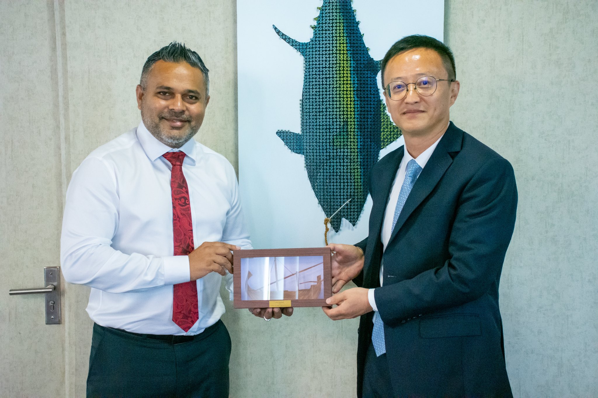 ރާއްޖޭގެ މަސްވެރިކަމުގެ ދާއިރާއަށް ޗައިނާއިން އެހީތެރިވެވިދާނެ ގޮތްތަކާމެދު މަޝްވަރާކޮށްފި
