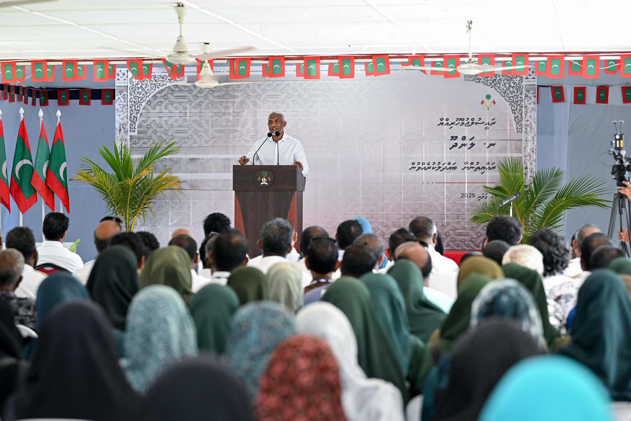 މިއަހަރު ނިމެންވާއިރަށް ލަންދޫ އައިސް ޕްލާންޓްގެ މަސައްކަތް ނިންމާލެވޭނެކަމަށް އުންމީދުކުރެވޭ: ރައީސް ޑރ. މުއިއްޒު