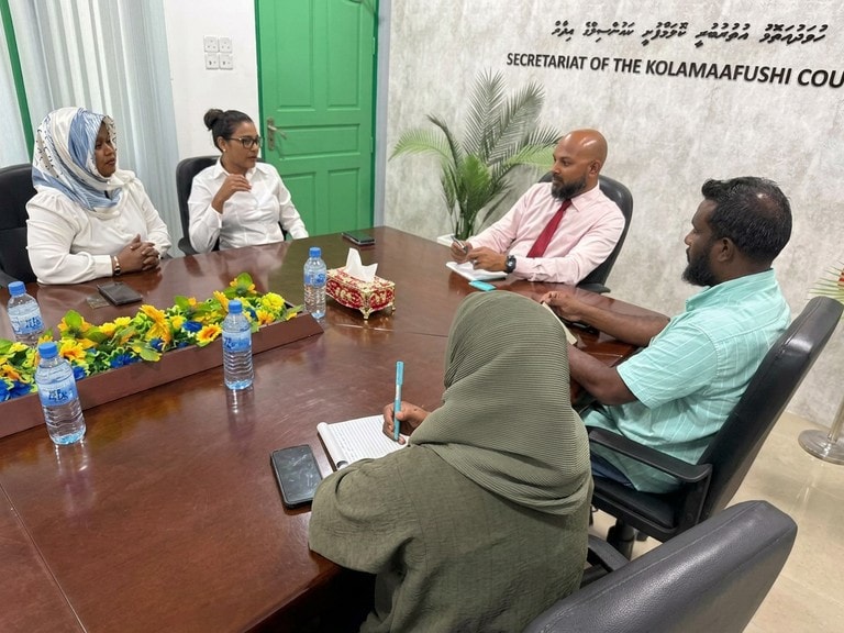 މަސްވެރިކަމުގެ ކޮންޓެންޓް އުފެއްދުމުގައި އެއްބާރުލުން ހޯދުމަށް ކެޔޮޅާ ޓީމުން ކޮލަމާފުށީ ކައުންސިލާ ބައްދަލުކޮށްފި