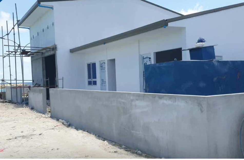 މާބައިދޫ އައިސްޕްލާންޓްގެ %85 މަސައްކަތް ނިމިއްޖެ