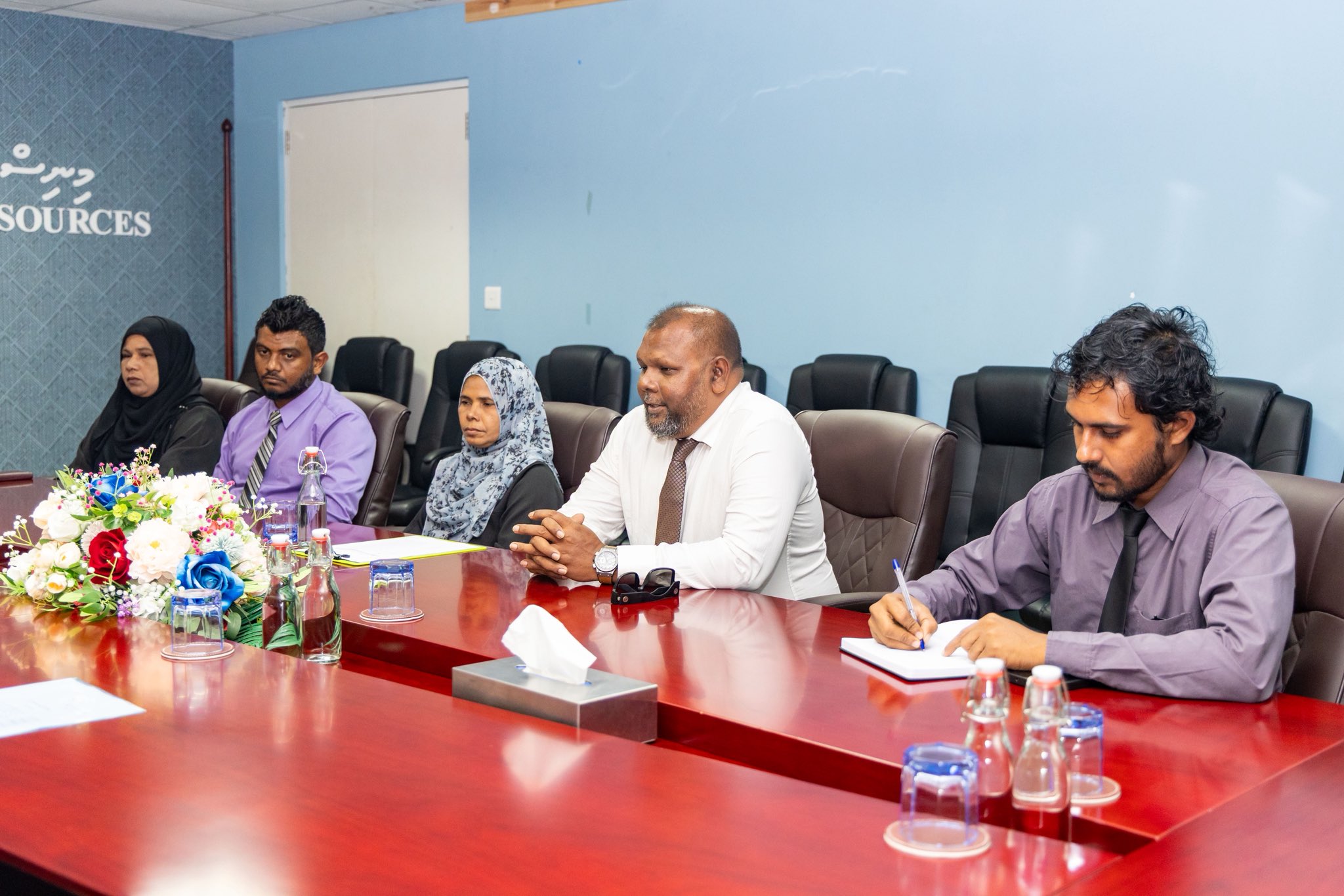 ނާލާފުށީގެ މަސްވެރިކަމުގެ ދާއިރާ ތަރައްޤީކުރުމާ ގުޅޭގޮތުން މަޝްވަރާކޮށްފި
