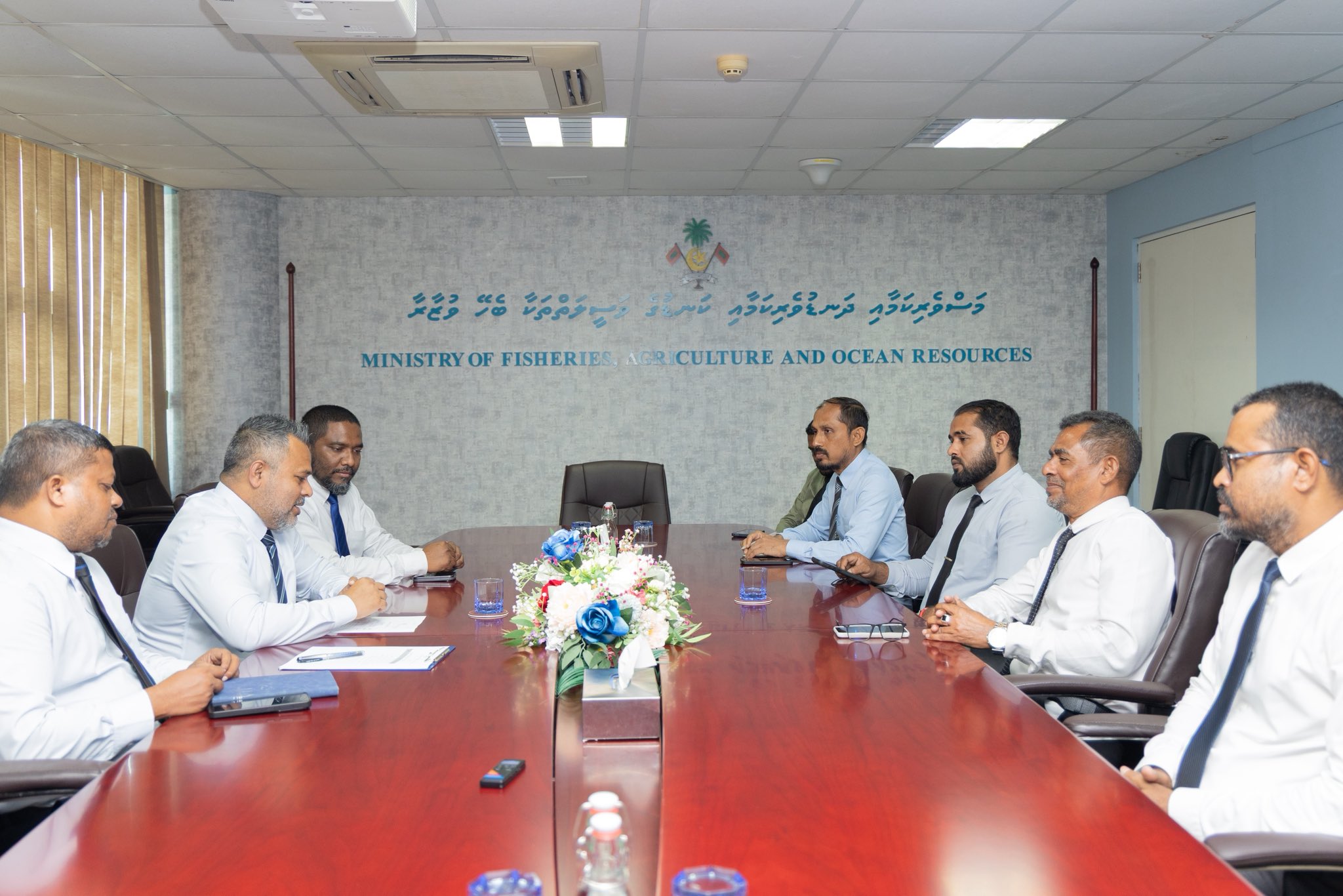 މާވަށު އައިސްޕްލާންޓުގެ ކެޕޭސިޓީ އިތުރުކުރުމާ ގުޅޭގޮތުން މަޝްވަރާކޮށްފި
