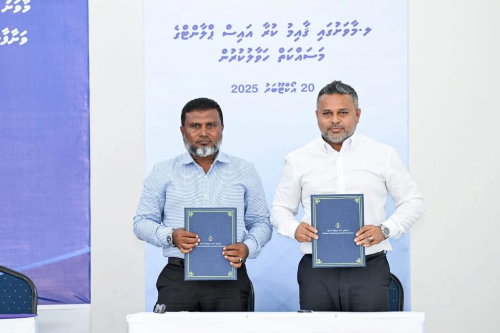 މާވަށު އައިސްޕްލާންޓް ގާއިމުކުރުމުގެ މަސައްކަތް މިފްކޯއާ ހަވާލުކޮށްފި